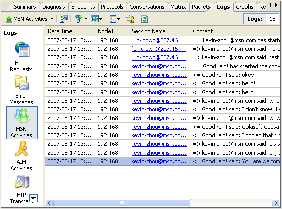Colasoft Network Analyzer