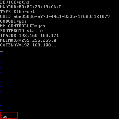 network interfaces server restart service configure command