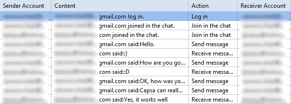 MSN Log