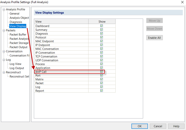 Display VoIP Call