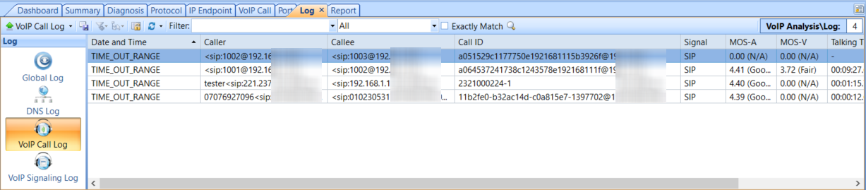 Voip Log