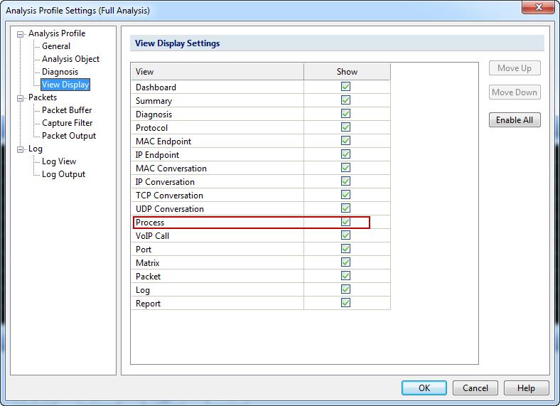 Analyze Network Traffic Based on Local Processes