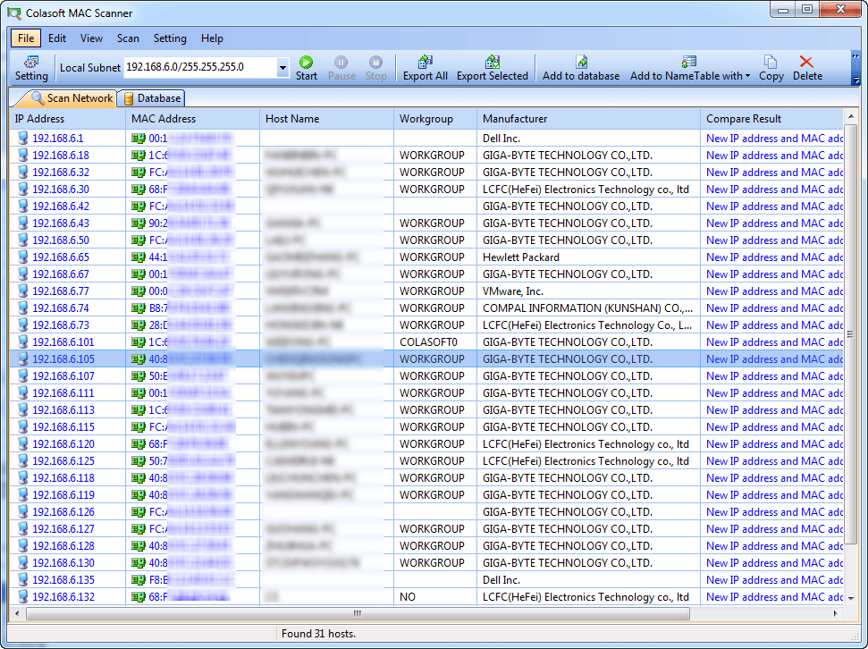 ethernet mac address lookup