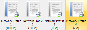 Network Profile Panel